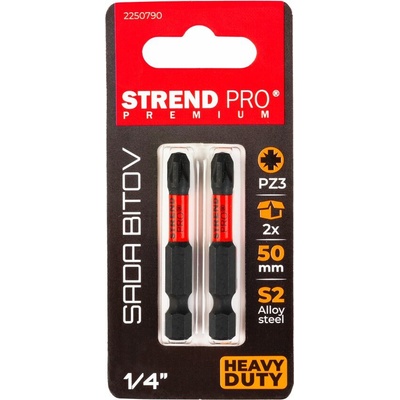 Bit Strend Pro Premium Pozidriv, PZ 3, bal. 2 ks