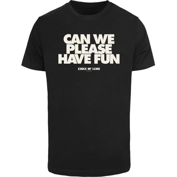 Mister Tee Тениска KOL - Can We Please Have Fun T-Shirt black XXLUB-MP501274-00007 - Тъмносив, размер XXL