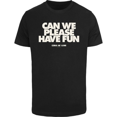 Mister Tee Тениска KOL - Can We Please Have Fun T-Shirt black XXLUB-MP501274-00007 - Тъмносив, размер XXL