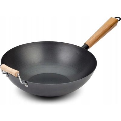 NAVA Tradiční pánev Cantonese 35 cm ocel ocel