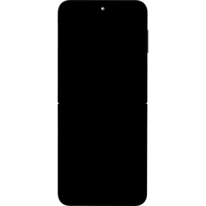Samsung LCD дисплей + сензорен модул + преден капак F741 Galaxy Z Flip 6 5G черен (Service Pack) (GH82-35013E)