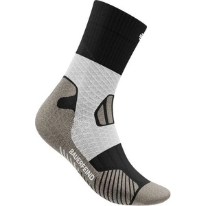 Bauerfeind Sports Мъжки чорапи за бягане Bauerfeind Sports Trail Run Mid Cut Socks Running socks - Carbon Black - размер 38-41 (EU) (201-8091-0311)
