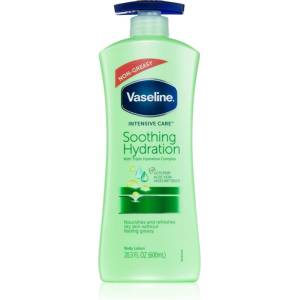 Vaseline Intensive Care успокояващ лосион за тяло с дозатор Aloe Fresh 600ml
