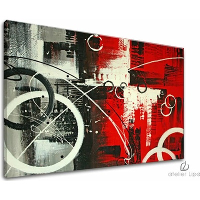 Autorská reprodukcia na plátne ABSTRAKT - 50x35 cm