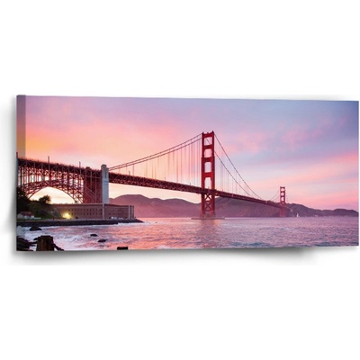 Sablio Obraz Golden Gate - 110x50 cm