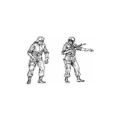 CMK US Special Forces Medics for UH-60 2 fig. 1:35