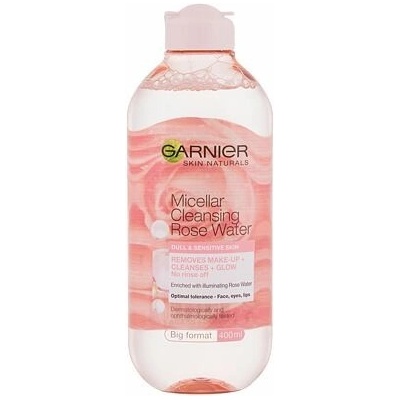 Garnier Skin Naturals Micellar Cleansing Rose Water čistiaci a rozjasňující micelární voda 400 ml