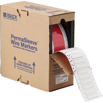 Brady HX-250-2-WT / 117078, PermaSleeve Heatex Marking Sleeves, 50.80 mm x 11.15 mm (117078)