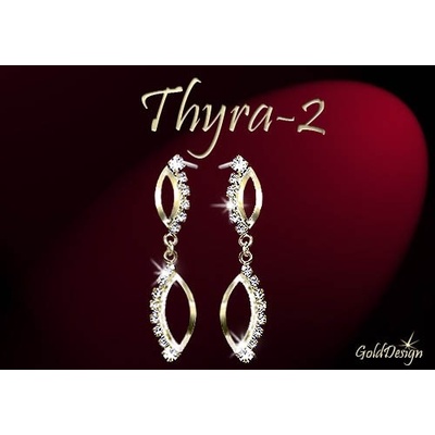 Gold Design Thyra II zlacené GD826