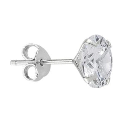 Olivie stříbrná náušnice ZORA 8746