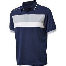 Backtee Mens Front Polo Navy