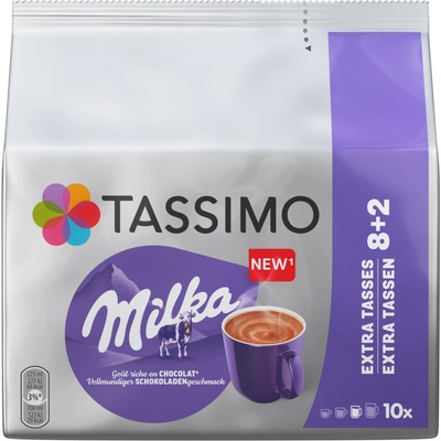 Tassimo Horká čokoláda Milka 10 ks