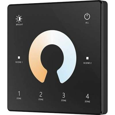 Skydance LED ovladač RF CCT (4 zóny) - TW2-4 Barva: Černá