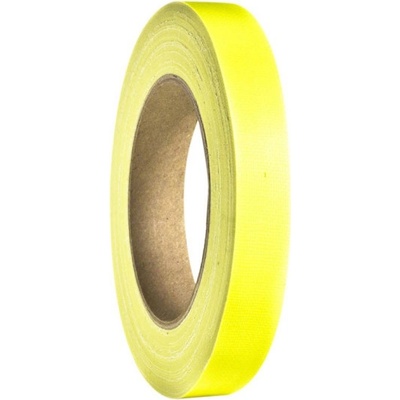Adam Hall Gaffer Tapes Neon Yellow 19mm x 25m