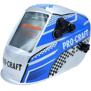 PRO-CRAFT Шлем заваръчен фотосоларен, procraft shp100-90, din 9-13, автоматично затъмняване (shp100-90)