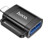 hoco. IPAD / IPAD 2 / IPAD 3rd Gen Адаптер HOCO UA31A USB гнездо - Lightning, OTG, ЧЕРЕН UA31A_B (UA31A_B)