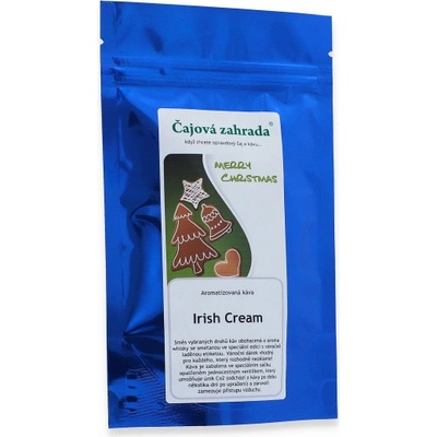 Čajová zahrada Vánoční káva Irish Cream mletá 100 g