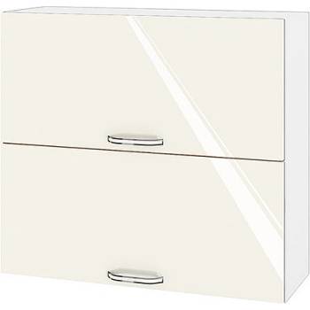 Image 1 of ИРИМ Горен кухненски шкаф Сити БФ-Крийм гланц-11-12 80 см