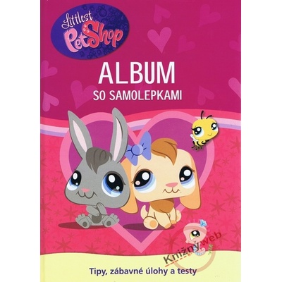 Little Pet Shop Album so samolepkami