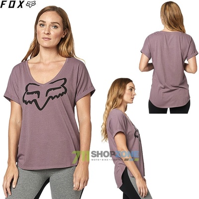 Fox Responded Vneck Roll Purple