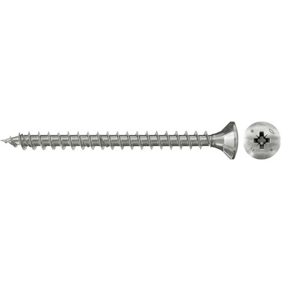 Fischer 657345 skrutka zo zápustnou hlavou 4.5 mm 40 mm krížová dražka Pozidriv glavanizované zinkom 200 ks