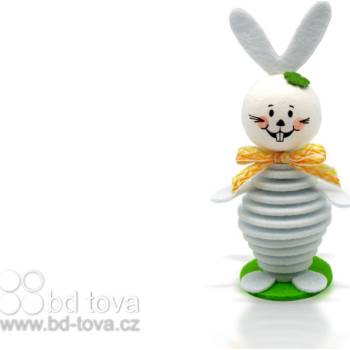 BD-TOVA Zajíc vrstvený bílý 1 ks