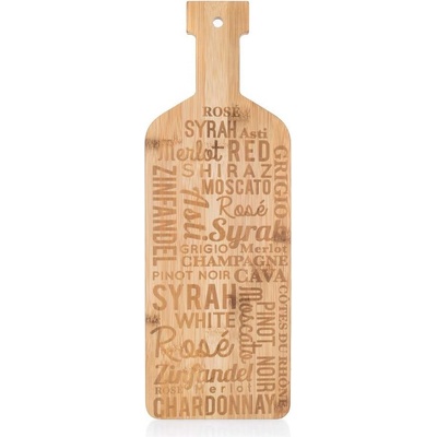 BANQUET Prkénko krájecí dřevěné BRILLANTE Bamboo 40 x 14 x 1,5 cm, dekor