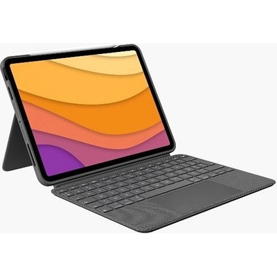 Logitech Combo Touch na Apple iPad Air 11 M2 US 920-012636 šedé – Sleviste.cz