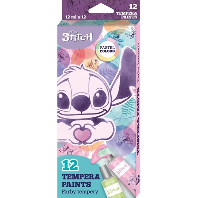 Coolpack temperové farby stitch pastel 12 ks