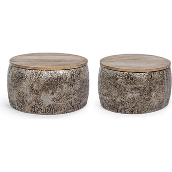 Bizzotto Kalindi КОМПЛЕКТ ХОЛНИ МАСИ set2 - ДЪРВО (0746369)