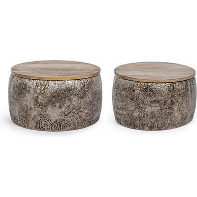 Bizzotto Kalindi КОМПЛЕКТ ХОЛНИ МАСИ set2 - ДЪРВО (0746369)