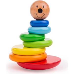 Bigjigs Toys Цветна магнитна игра за подреждане (t0081)
