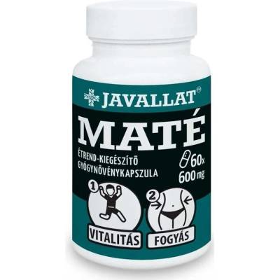 JAVALLAT Йерба Мате, 600 mg, 60 капсули, Javallat (812603 JAV)