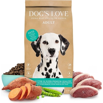 Dog's Love Adult kachna 2 kg