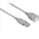 Hama 78400 USB Extension Cable A-Plug - A-Socket, 5m, grey