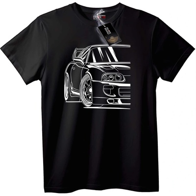NOONEBRAND Тениска с Дизайн на Кола - 6XL, White