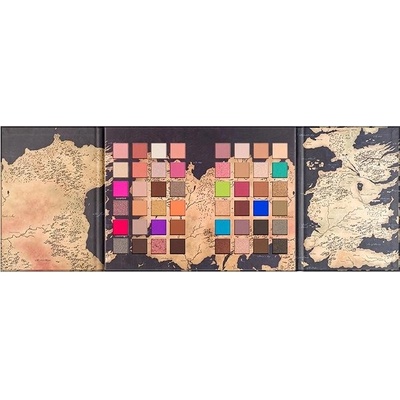 Makeup Revolution X Game Of Thrones paletka očních stínů Westeros Map 48 g – Zboží Dáma