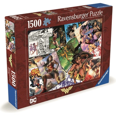 RAVENSBURGER DC Comics: Wonder Woman 1500 dílků – Zboží Mobilmania