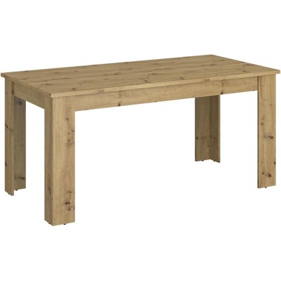 Tempo KondelaAIRON Jedálenský rozkladací stôl dub artisan 160-210 x 80 cm