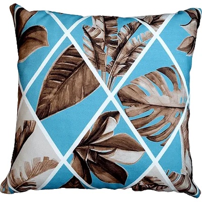 GoHome Декоративна възглавница Палми тюркоаз