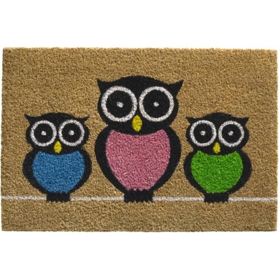 FLOMA Ruco Owls Kokosová 40 x 60 x 1,5 cm