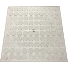 Technodrain poklop pojezdový B125 pro revizní šachtu welldrain plastový 200 x 200 mm šedý