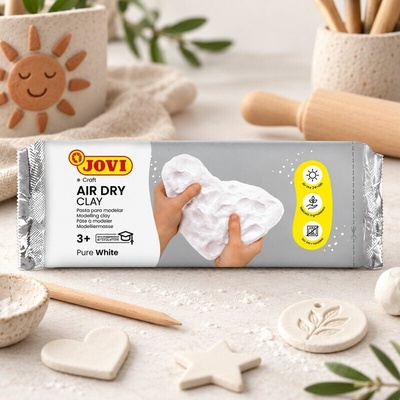 Jovi Samotvrdnúca hmota BIELA 250 g