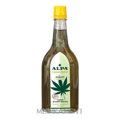 Alpa Francovka lihový bylinný roztok Cannabis 160 ml