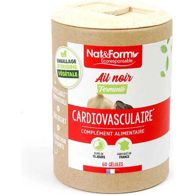 Nat&Form Черен чесън БИО 60 капсули | Nat&Form (016834 (AIL_60ECO))