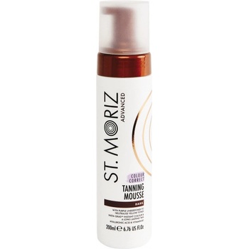 St. Moriz Advanced Colour Correcting Tanning Mousse Dark tónovaná samoopalovací pěna 200 ml