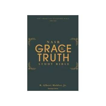 Image 1 of NASB, The Grace and Truth Study Bible, Hardcover, Green, Red Letter, 1995 Text, Comfort Print | R. Albert Mohler Jr