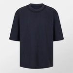 Ted Baker Тениска Ted Baker Men's Kylars Text Regular Fit T-Shirt - Navy