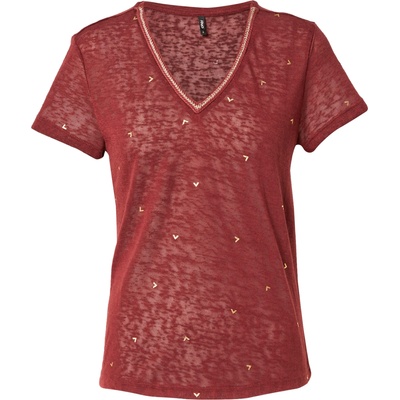 ONLY Тениска 'stephania' червено, размер xs