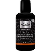 Wilkinson Sword Barbers Style Beard Wash & Softener šampón na bradu 177 ml